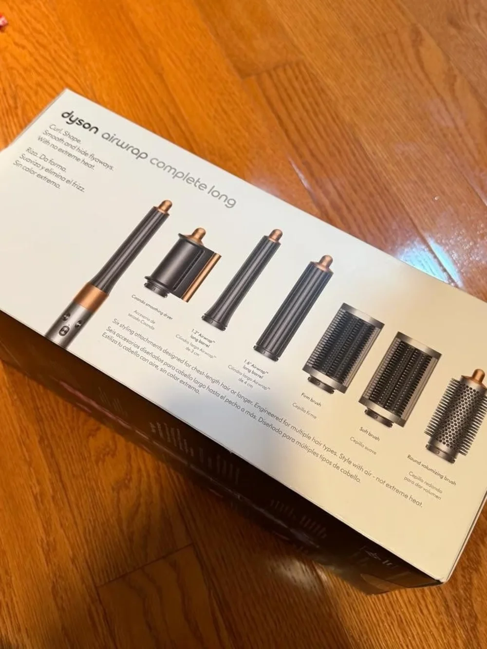 BRAND NEW Dyson AirWrap Complete Long - Silver / Copper
